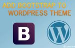 Liên kết Bootstrap vào chủ đề WordPress