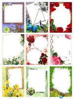 PNG Frames Collection Part 9 – Bộ sưu tập khung ảnh khổng lồ
