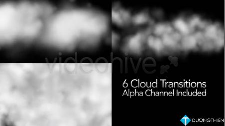 [AE Project]Flying Through Clouds Transition 6 Styles