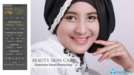 Beauty Skin Care Extension Panel for Photoshop